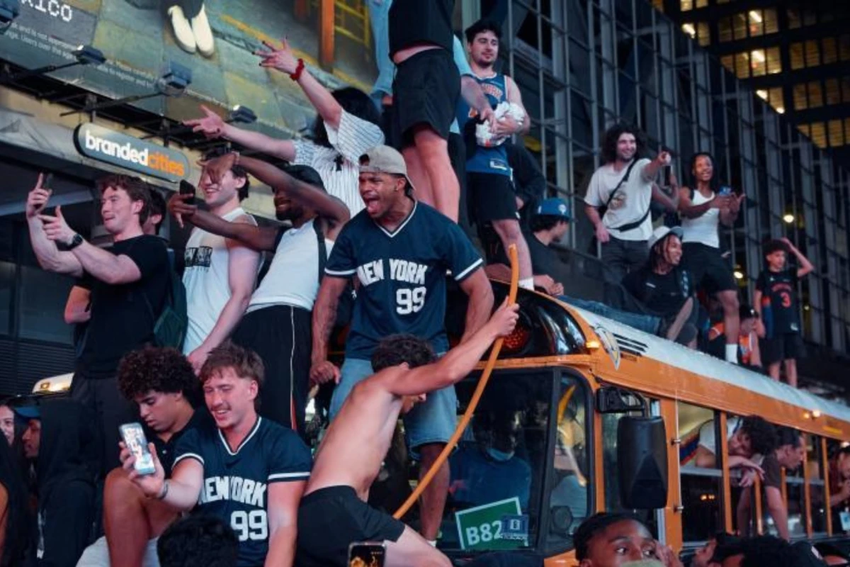 Se desata el caos en Nueva York tras la victoria de los Knicks