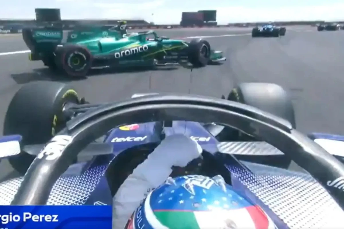 ¡Checo Pérez acaba último en el sprint tras un accidente con Fernando Alonso!