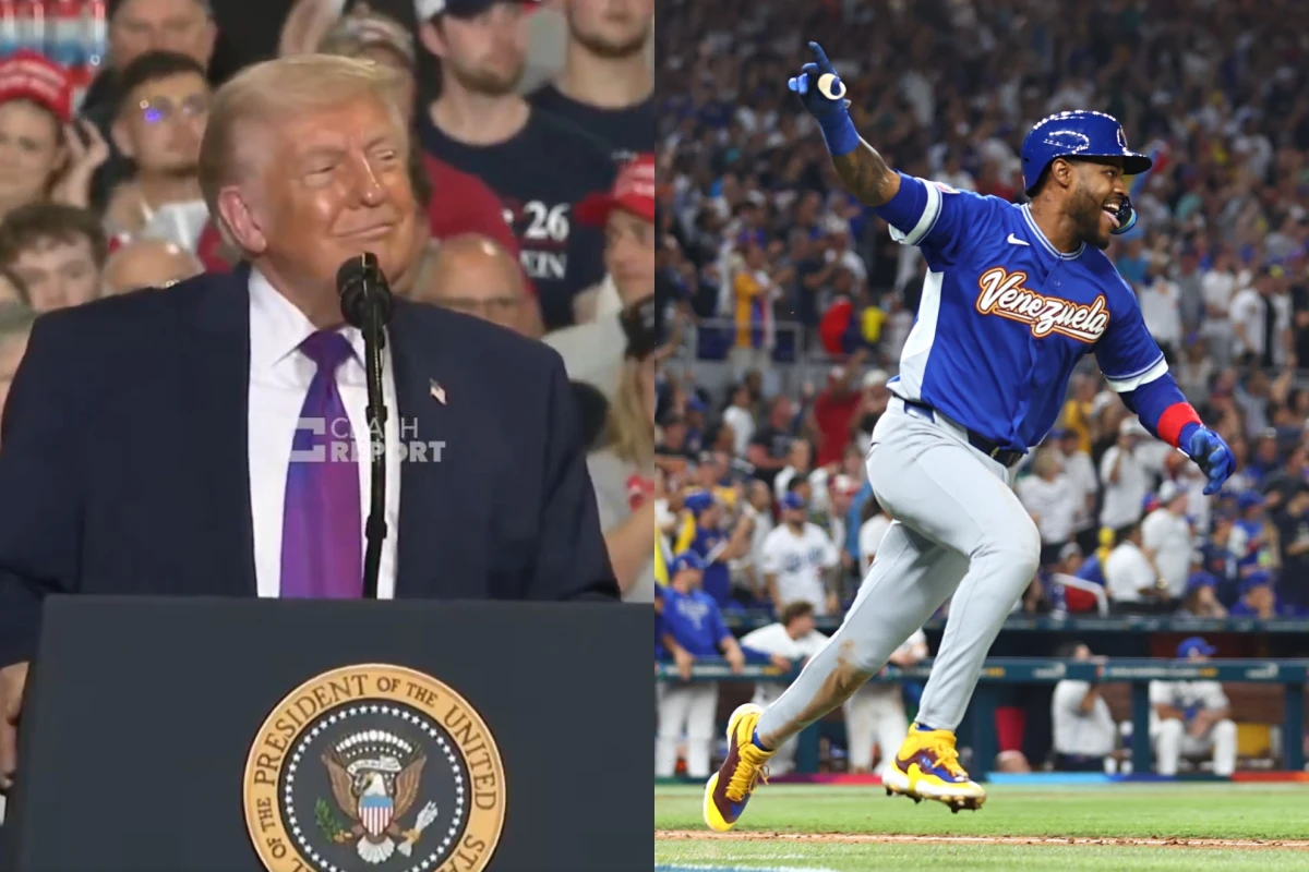 Trump sugiere convertir a Venezuela en el Estado 51 de EEUU; viral reacción al Clásico Mundial de Béisbol