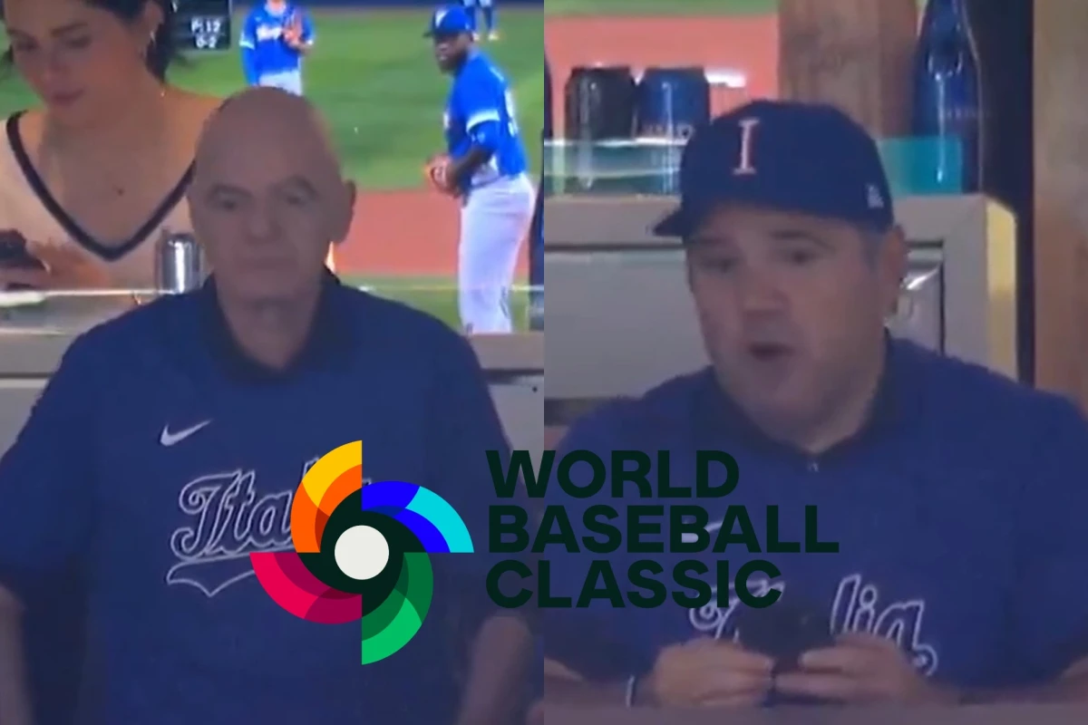 Infantino y Montagliani viven en primera fila eliminación de Italia en Clásico Mundial de Béisbol