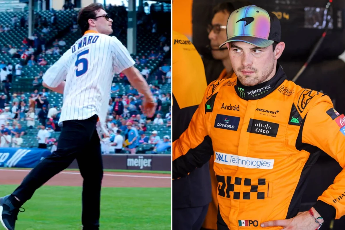 Pato O'Ward cambia el volante para lanzar pelotas en MLB