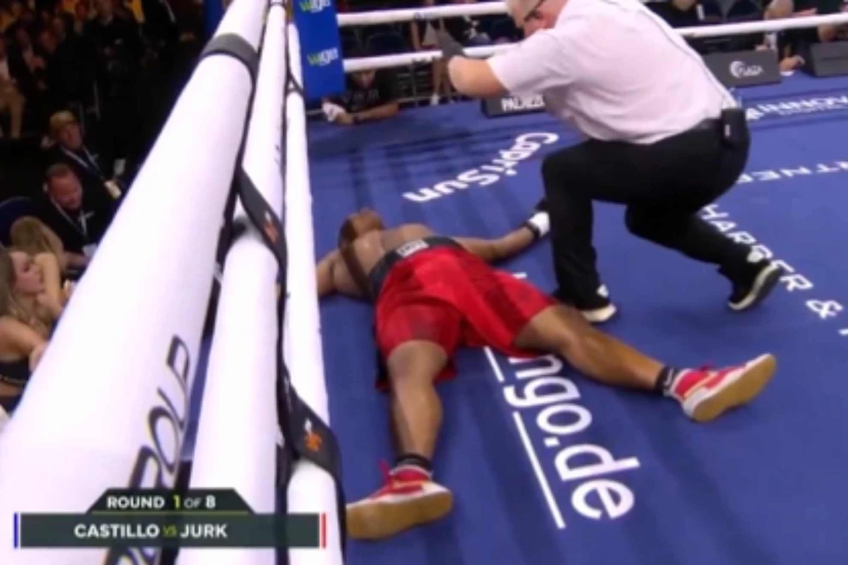 ¿El KO más rápido de la historia? El brutal puñetazo que acabó con Edwin Castillo a los 4 segundos de combate