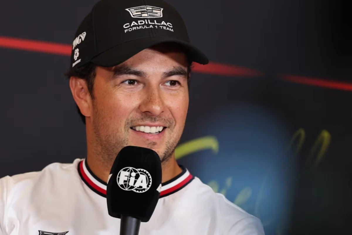 Checo Pérez explica el accidente con Alonso: "Había mucho viento de cola"