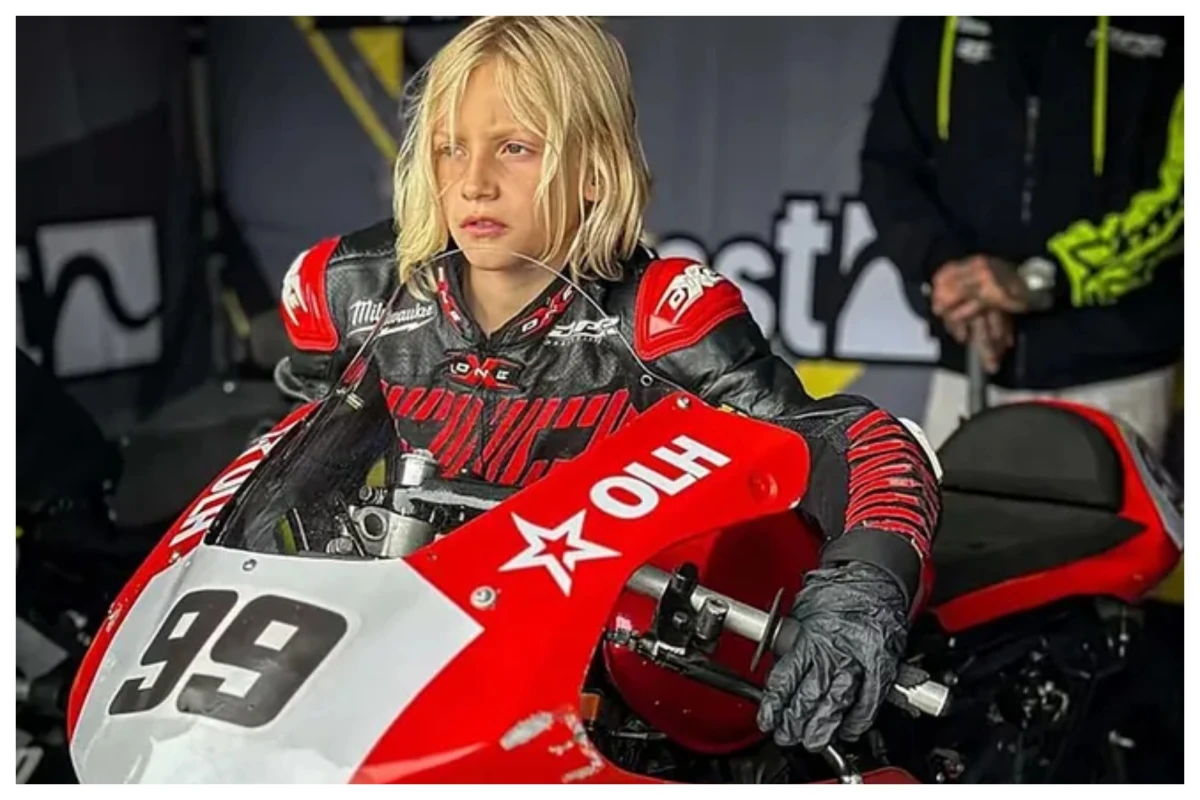¡El motociclismo vive un drama con la muerte de Lorenzo Somaschini, de sólo 9 años!