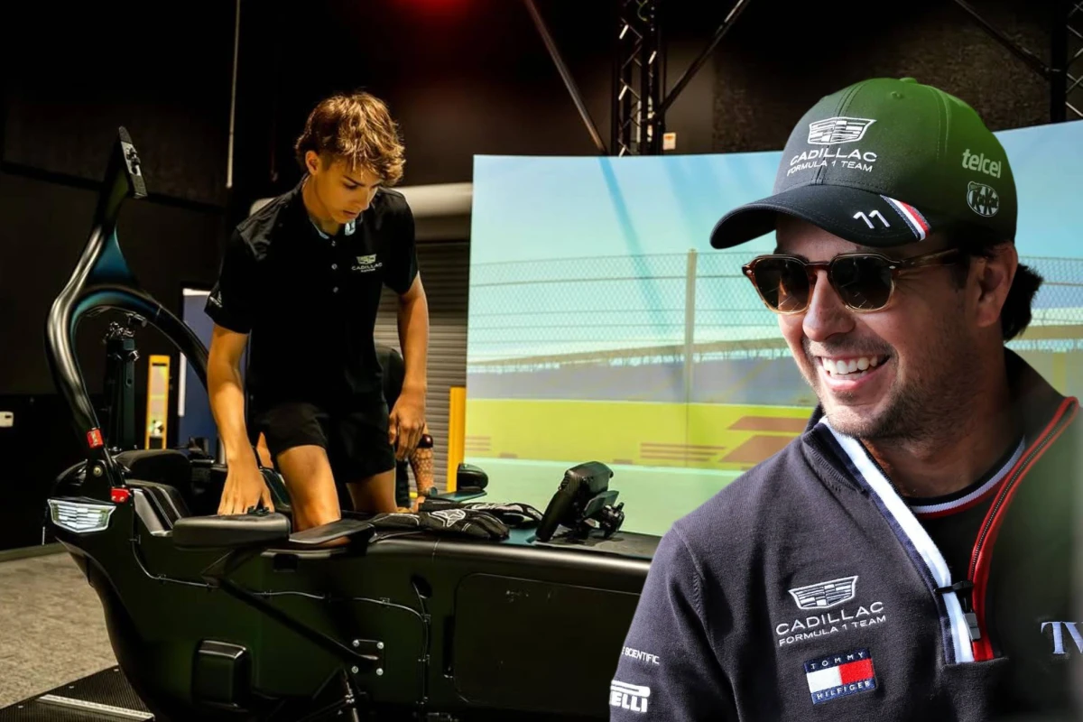 Cadillac tiene a su Gilberto Mora: El piloto de 16 años que ya ayuda a Checo Pérez