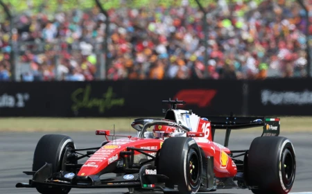 GP Gran Bretaña F1 2026: Leclerc y Ferrari con el triunfo tras problemas de Antonelli y Verstappen; Checo Pérez rezagado