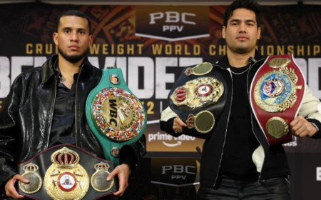 ¿De cuánto es la bolsa para la pelea de campeonato Zurdo Ramírez vs David Benavidez? Esto es lo que cobrarían