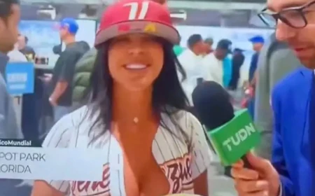 ¿Quién es Leidys Ortiz? La fan de Venezuela que se ha hecho viral en la final del Clásico Mundial de Béisbol