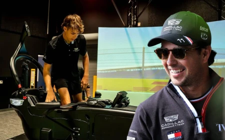 Cadillac tiene a su Gilberto Mora: El piloto de 16 años que ya ayuda a Checo Pérez