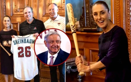 Padres vs Diamondbacks en MLB México: Sheinbaum sigue los pasos de AMLO por el beisbol