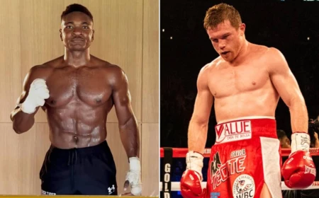 "Está hecho a medida para Canelo Álvarez": Hacen menos la pegada de Christian Mbilli