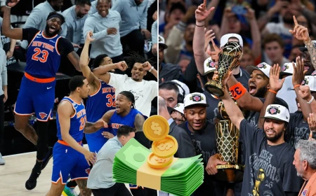 Premios  en Finales de NBA 2026: ¿Cuánto dinero ganarán los Knicks al ser campeones sobre Spurs?