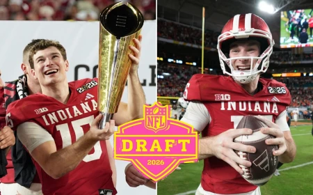 ¿De dónde es Fernando Mendoza? Conoce la ascendencia del QB prospecto del Draft de la NFL 2026