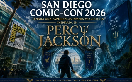 San Diego Comic-Con 2026 tendrá una experiencia inmersiva gratuita inspirada en Percy Jackson