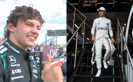 Resultados de la Clasificación GP de Gran Bretaña 2026: Checo Pérez y Cadillac padecen mientras Antonelli arrasa con la pole