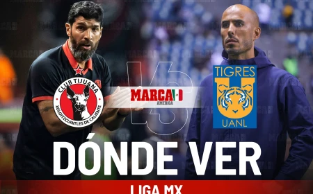 ¿A qué hora juega Tijuana vs Tigres y dónde ver el partido de la Jornada 1 del Apertura 2026?
