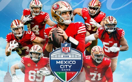 NFL anuncia a San Francisco 49ers en México en 2026: ¿Quién sería su rival?