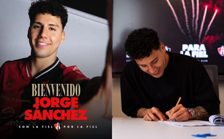 Jorge Sánchez es presentado con Atlas en emotivo video "mundialista"