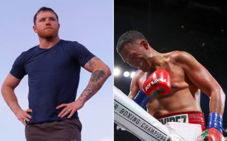 Desafían y abuchean a Canelo Álvarez mientras David Benavidez se convierte en la cara del boxeo