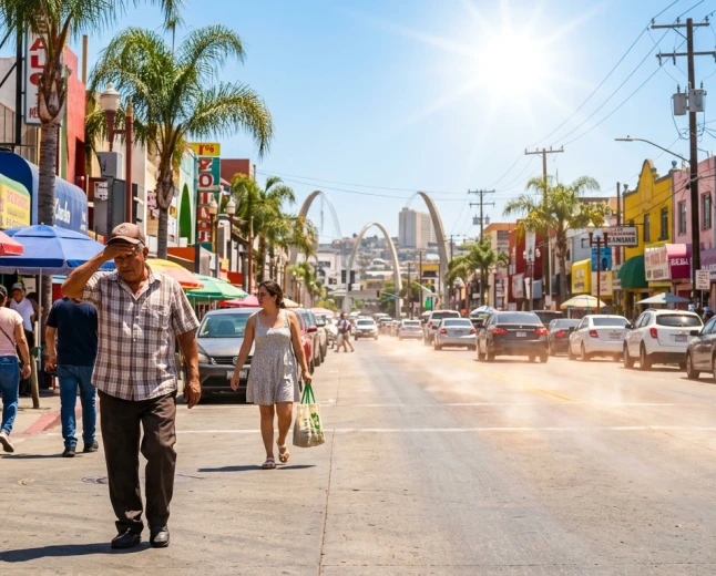 Calor y radiación UV elevan las precauciones para este martes en Tijuana