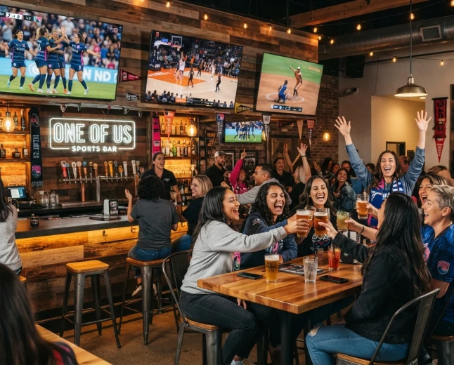 "One of Us": El primer bar de deportes femeninos llega a North Park