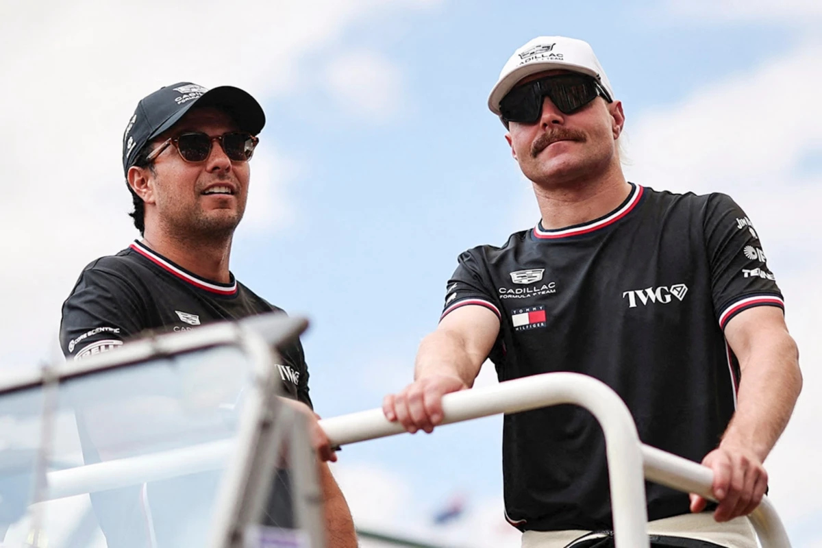 Checo Pérez también pierde el liderazgo con Bottas en Cadillac