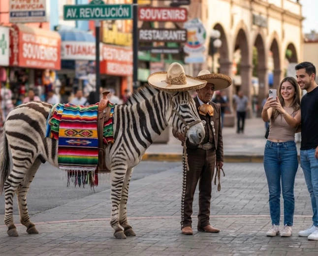 El Zonkey: El Emblema Rayado de la Avenida Revolución