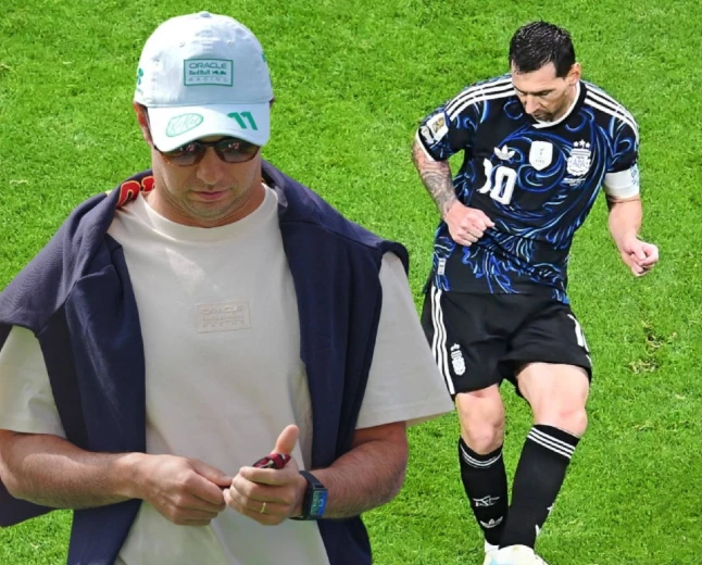 Checo Pérez da mensaje a Lionel Messi de cara a la final de la Copa del Mundo