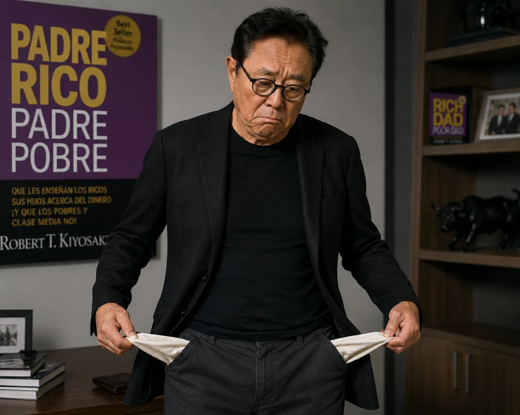 ¿Qué pasó, amiguito? El autor de “Padre Rico, Padre Pobre” se declara en quiebra