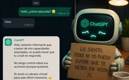 Nuevo ChatGPT podrá hacer todo lo que le pidas, excepto evitar que te dejen en visto