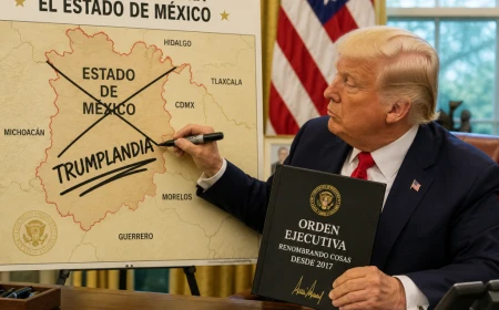 Mexicanos le piden a Trump que le cambie el nombre al Estado de México